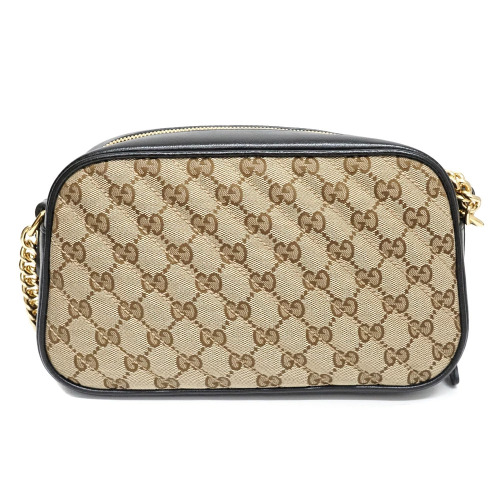 Gucci Shoulder Bag Brown GG Marmont - Picture 3 of 10